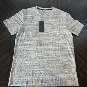 VRST Men's Essential Pocket Tee in Silver Shadow Marble, Size Medium New Outdoor